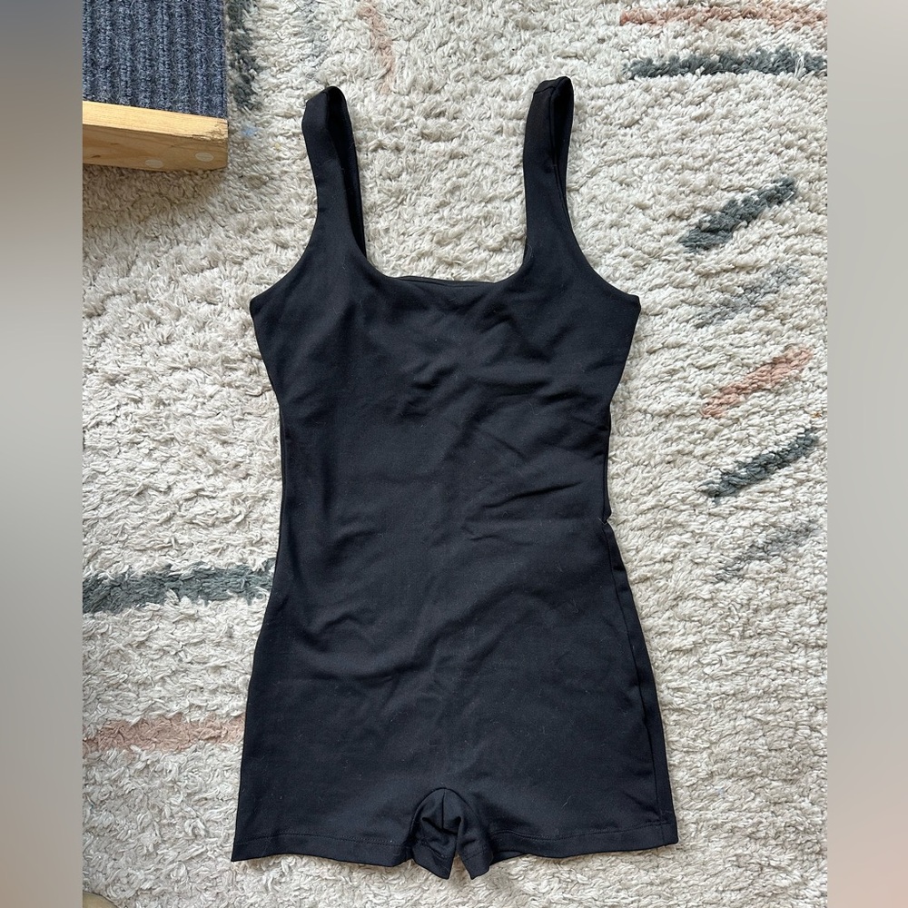 Black Tank Bodysuit